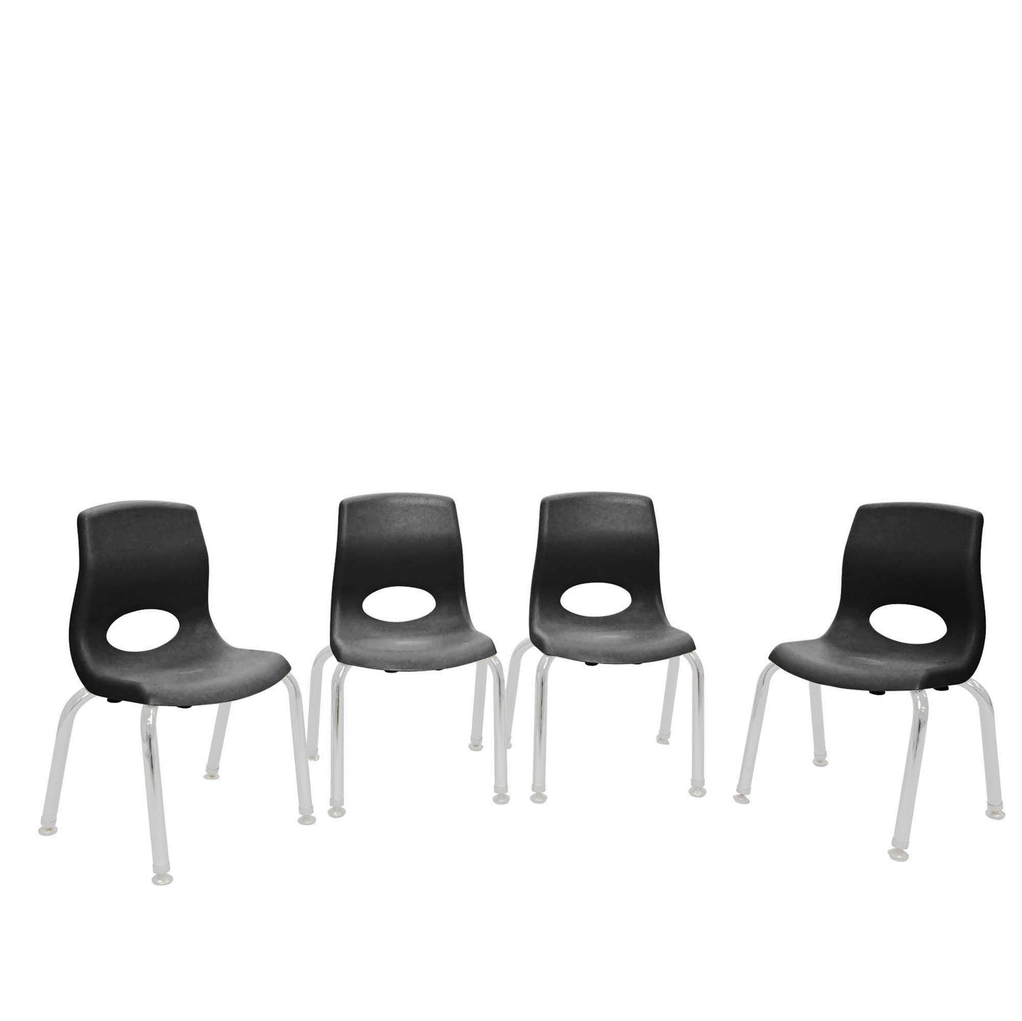 Angeles MyPosture Plus 12" Chair with Chrome Legs - Set of 4 - SchoolOutlet