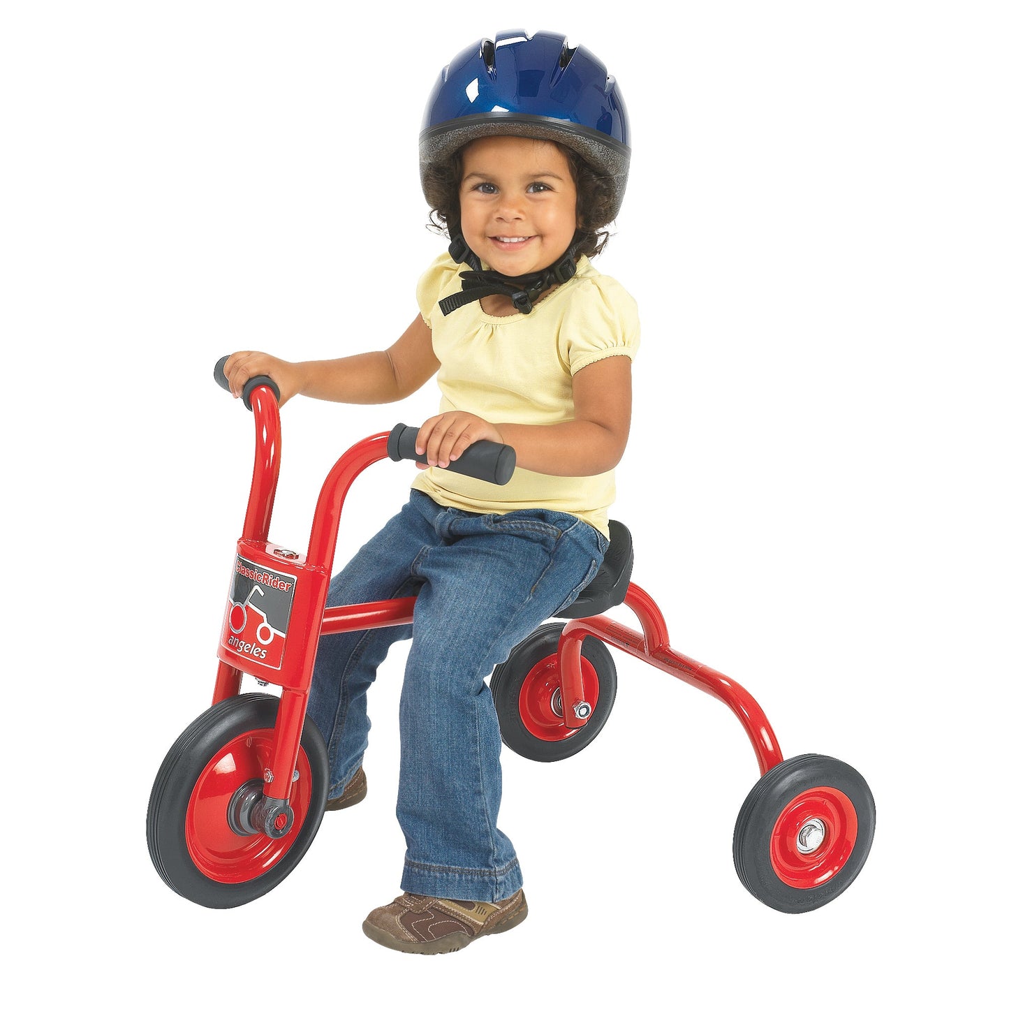 Angeles ClassicRider® Trike 8" Front Wheel Diameter Tricycle Pusher (AFB3210PR) - SchoolOutlet
