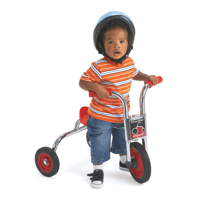 Angeles SilverRider® Trike 8" Front Wheel Diameter Tricycle Pusher (AFB3210SR) - SchoolOutlet