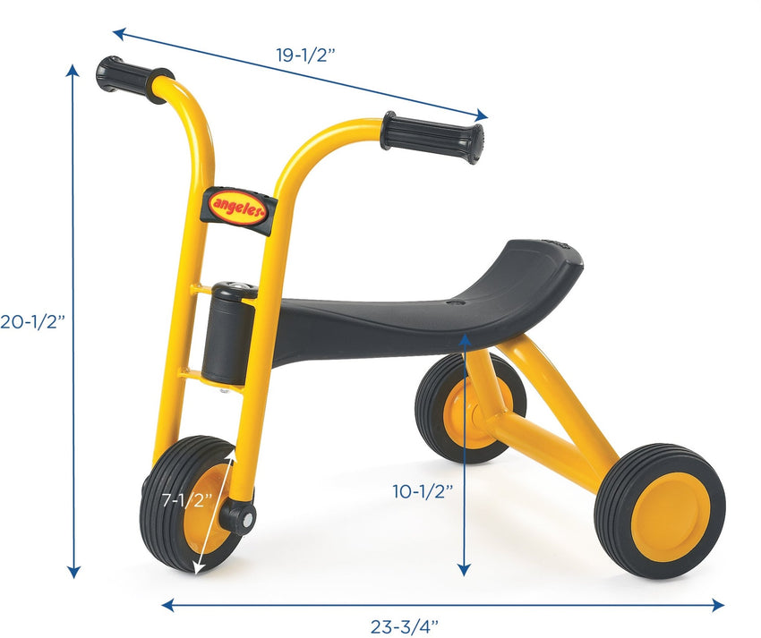 Angeles MyRider® Trike 8" Front Wheel Diameter Tricycle Mini Pusher (AFB3600) - SchoolOutlet