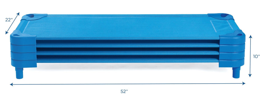 Angeles Value Line Standard Cots - Set of 4 - Assembled (AFB5751) - SchoolOutlet