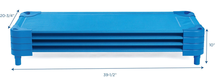 Angeles Value Line Toddler Cots - Set of 4 - Assembled (AFB5755) - SchoolOutlet