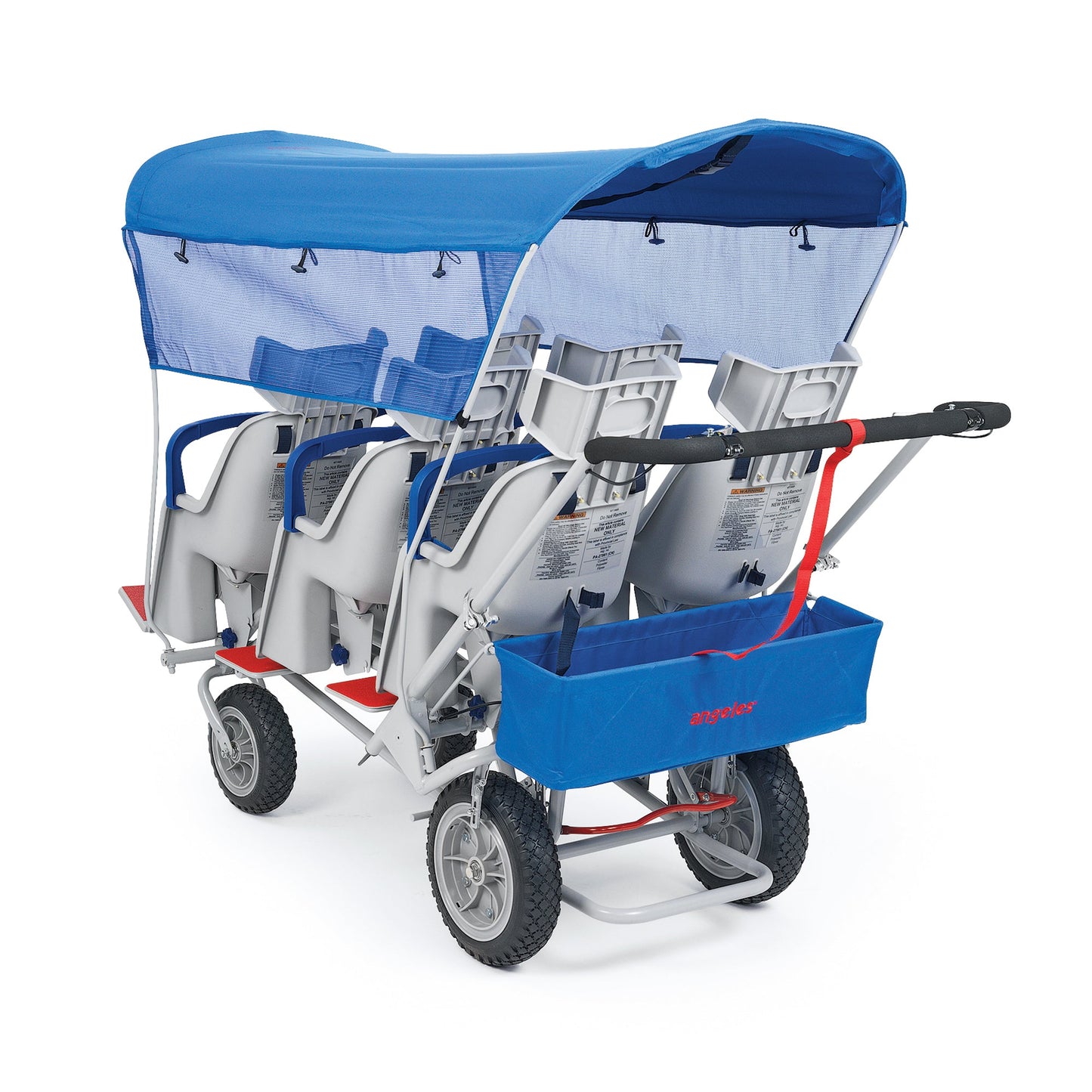 Angeles Runabount 6 Passenger Stroller (AFB6850F) - SchoolOutlet