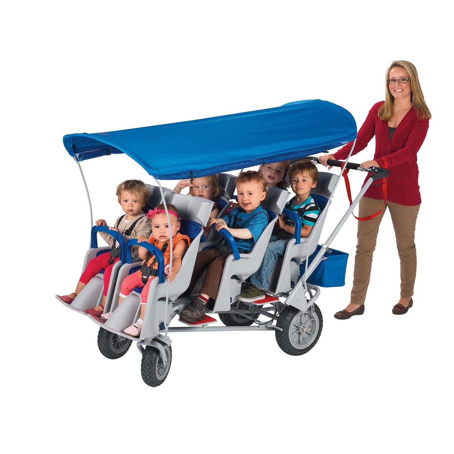 Angeles Runabount 6 Passenger Stroller (AFB6850F) - SchoolOutlet