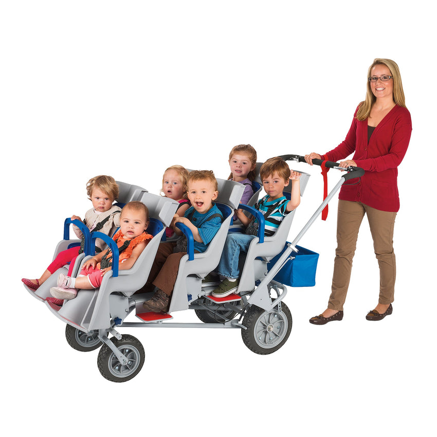 Angeles Runabount 6 Passenger Stroller (AFB6850F) - SchoolOutlet