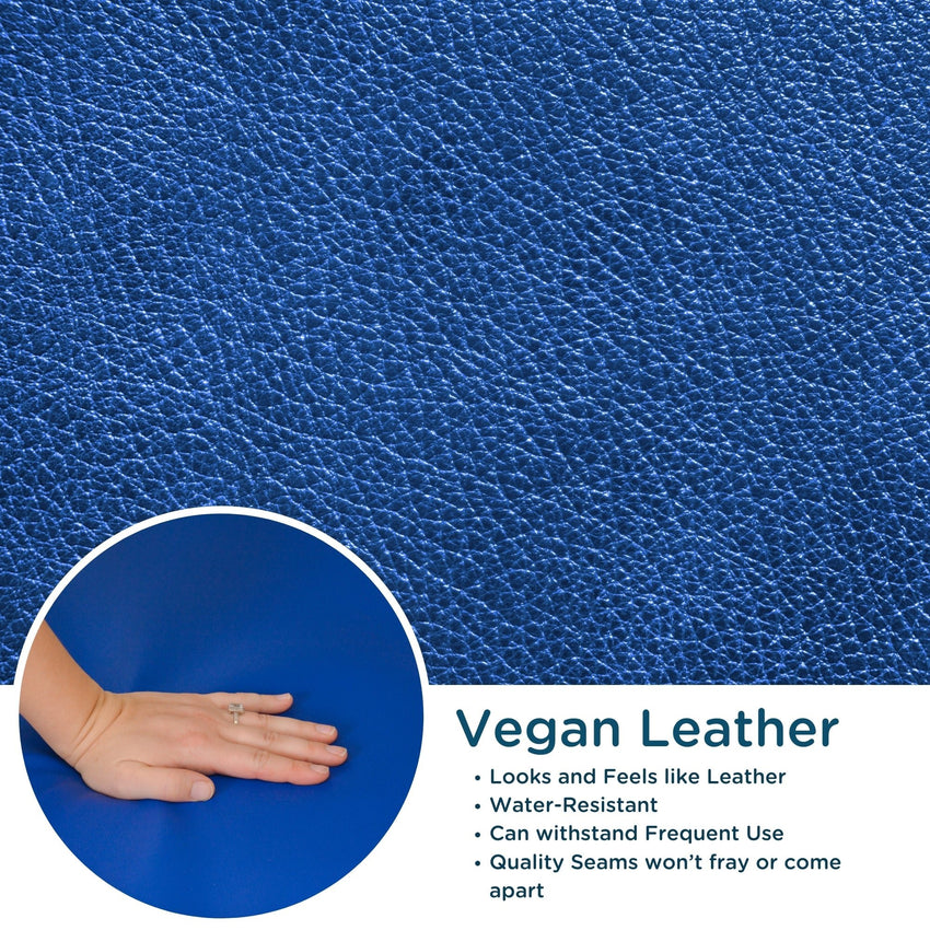 Angeles Birch Mobile Teacher Stool with Storage - Blue Cushion (AG1854B) - SchoolOutlet