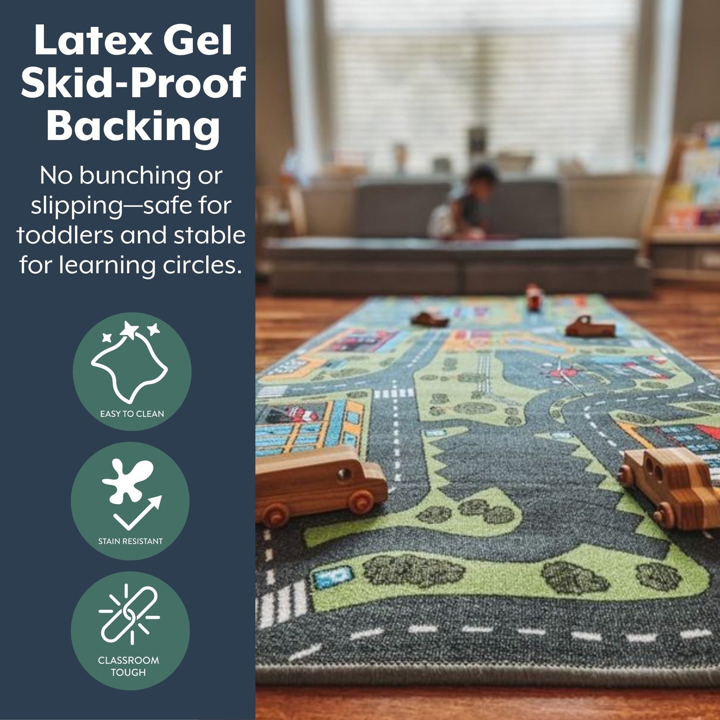 Children's Factory City Life Play Carpet (CF0003) - SchoolOutlet