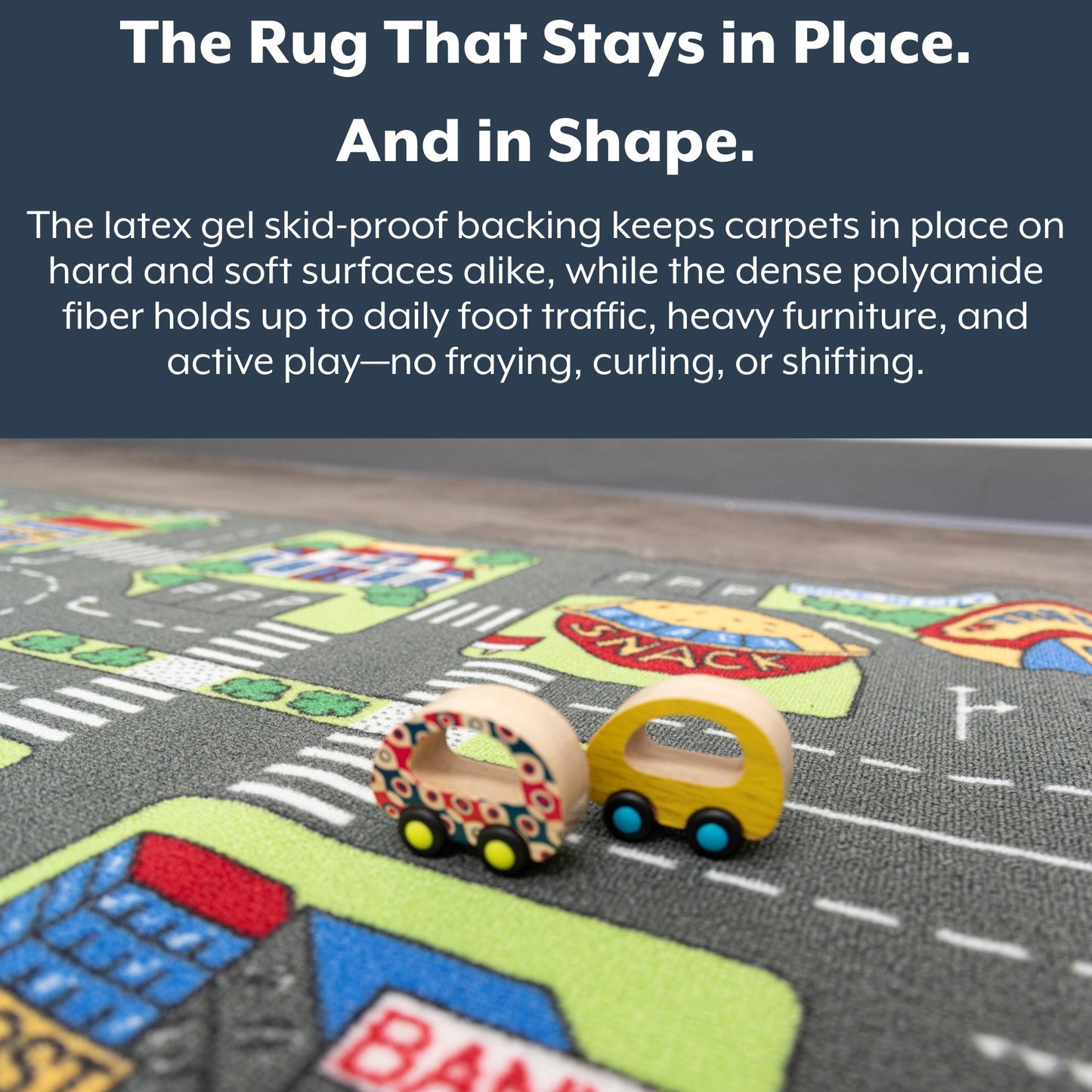 Children's Factory City Life Play Carpet (CF0003) - SchoolOutlet