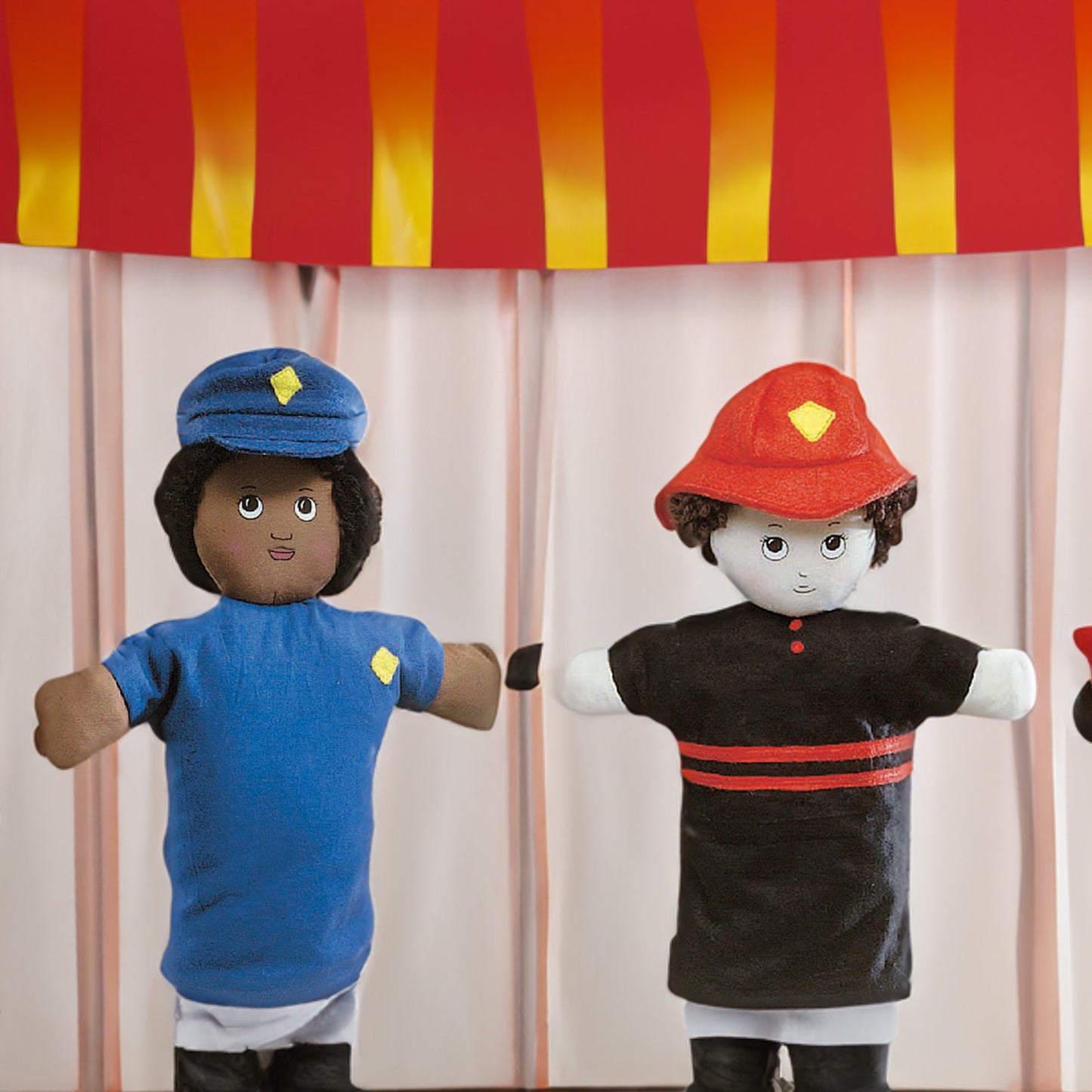 Angeles 9" Career Hand Puppets - Set of 6 - SchoolOutlet