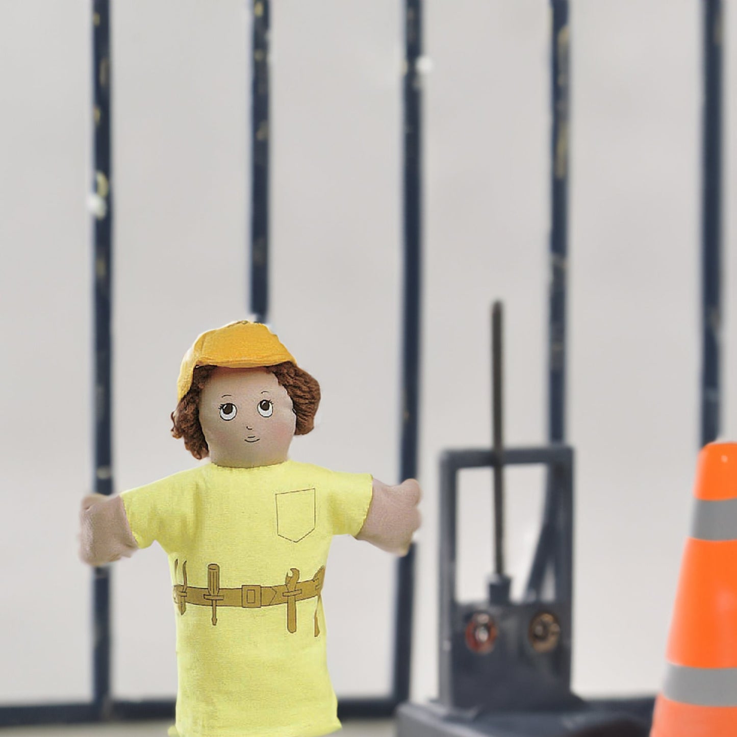 Angeles 9" Career Hand Puppets - Set of 6 - SchoolOutlet