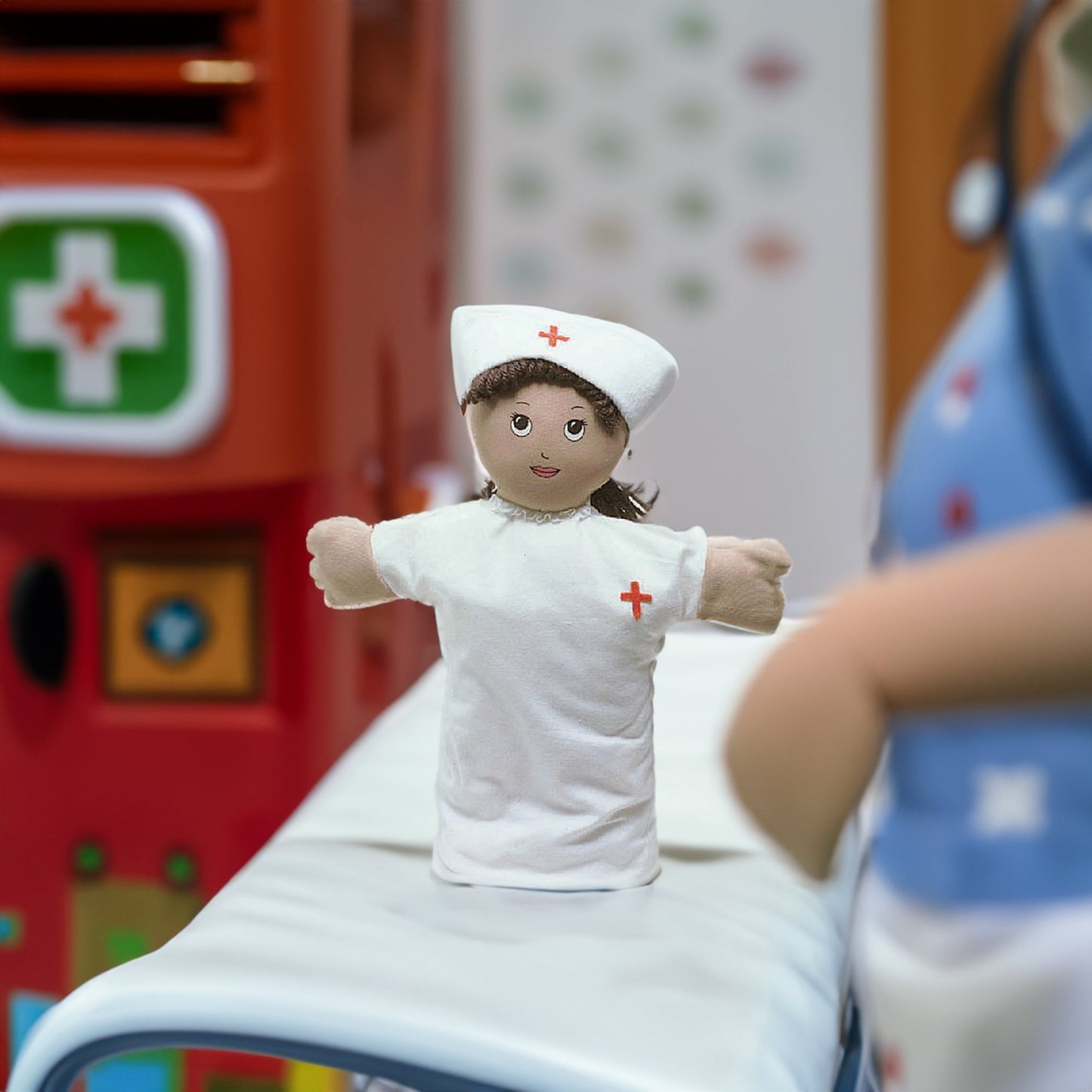 Angeles 9" Career Hand Puppets - Set of 6 - SchoolOutlet