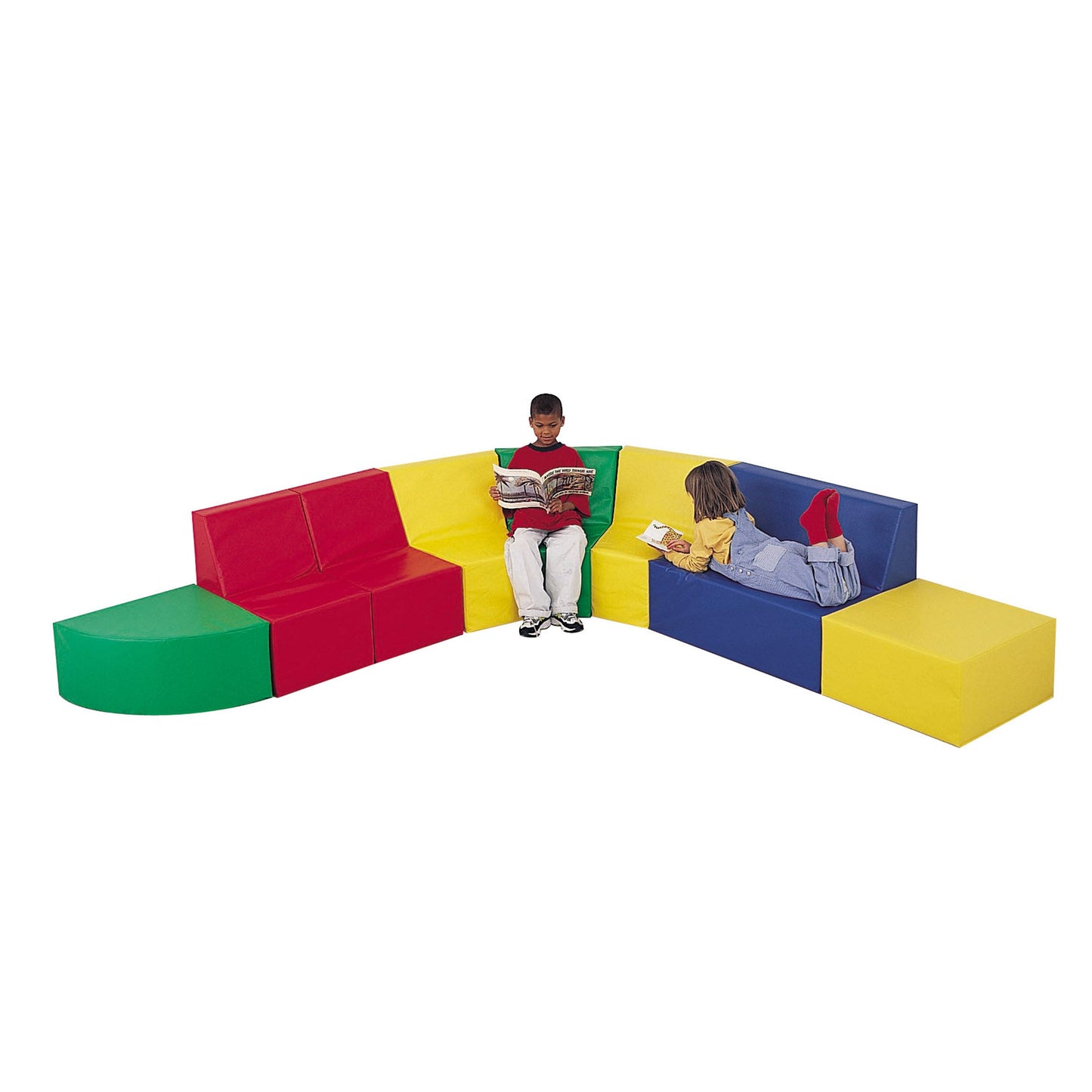 Children's Factory School Age Corner Seating - SchoolOutlet
