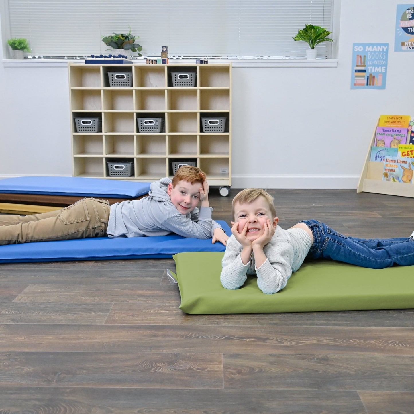 Children's Factory Nap Time Rest Mats - Set of 5 - Woodland (CF350-044) - SchoolOutlet