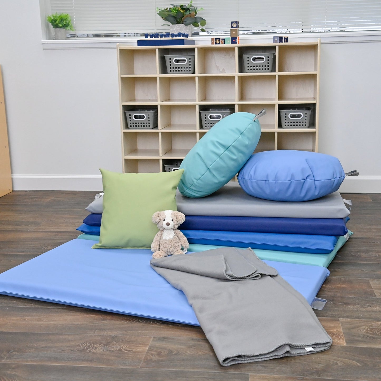 Children's Factory Nap Time Rest Mats - Set of 5 - Tranquility (CF350-047) - SchoolOutlet