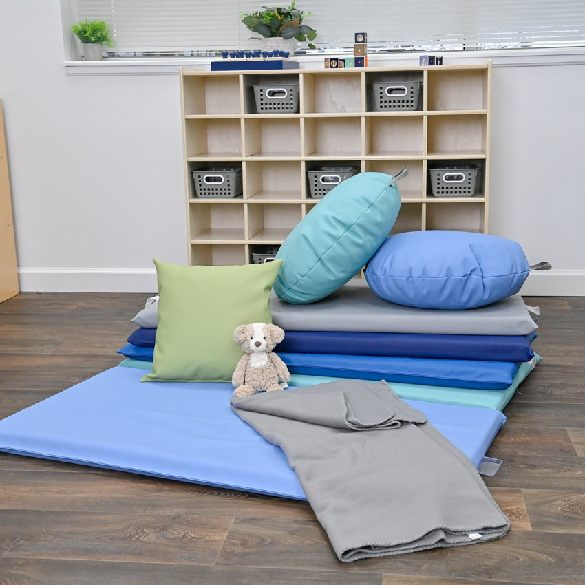 Children's Factory Nap Time Rest Mats - Set of 5 - Tranquility (CF350-047) - SchoolOutlet