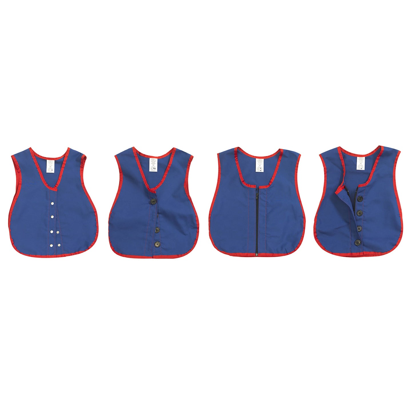 Children's Factory Manual Dexterity Learning Vests - Set of 4 - SchoolOutlet