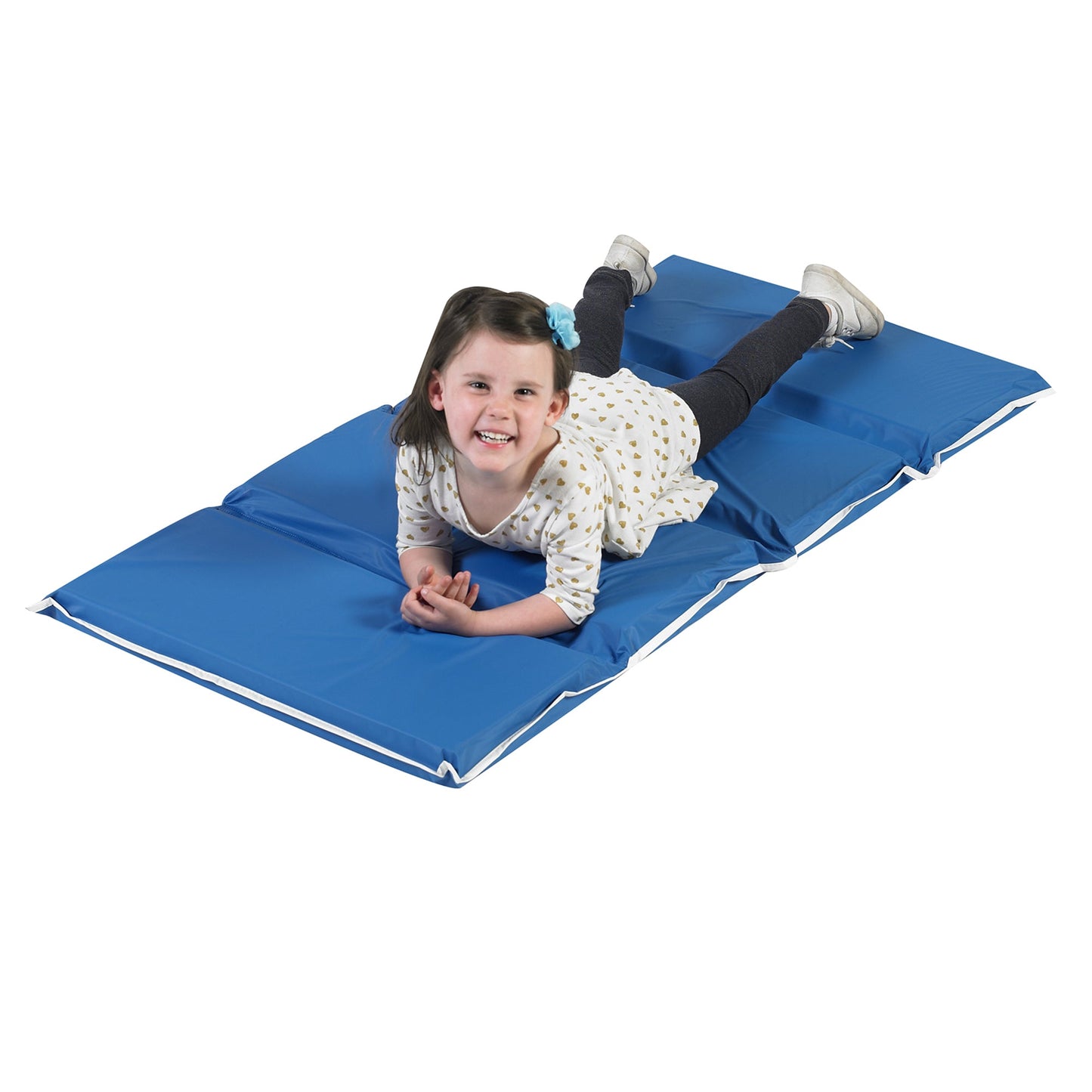 Children's Factory 2" Tough Duty Folding Rest Mat - Blue (CF400-003) - SchoolOutlet