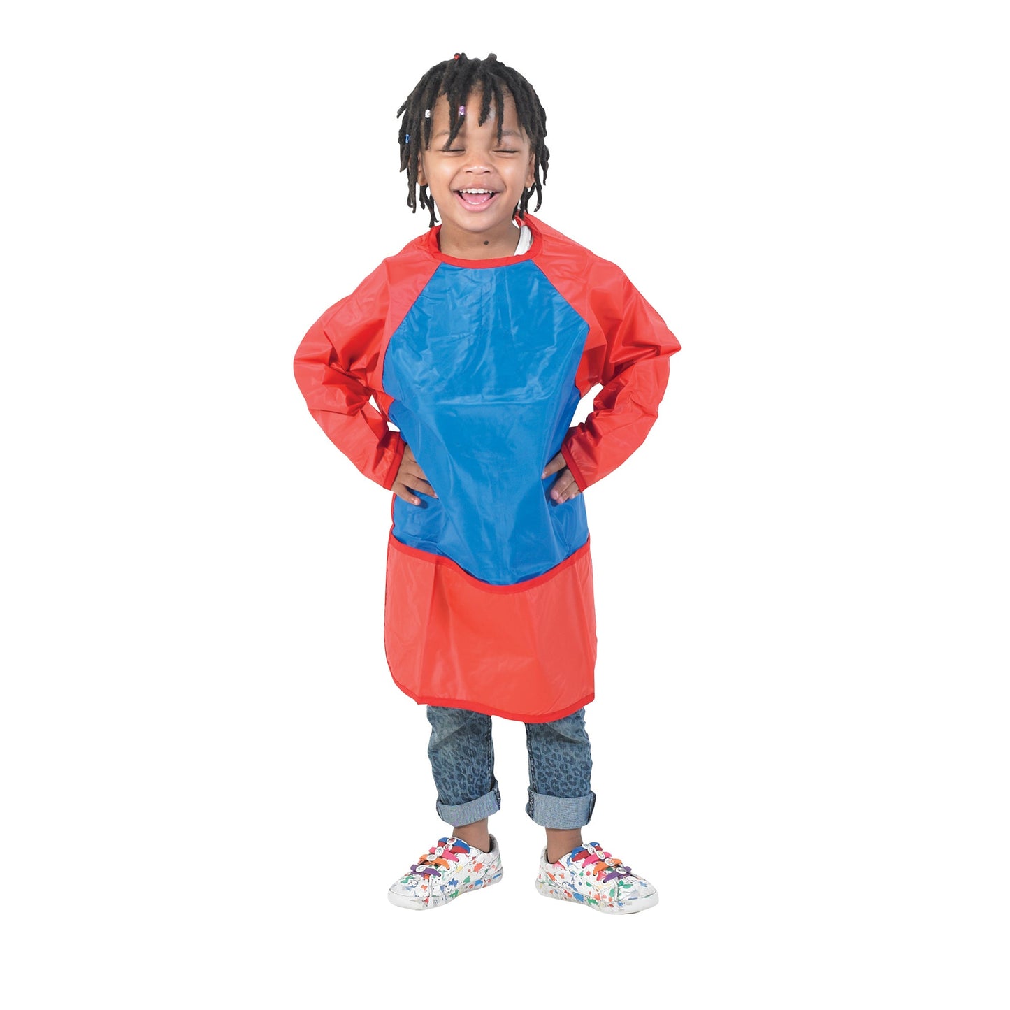 Children's Factory Medium Washable Smock 24"L x 18"W (CF400-024) - SchoolOutlet