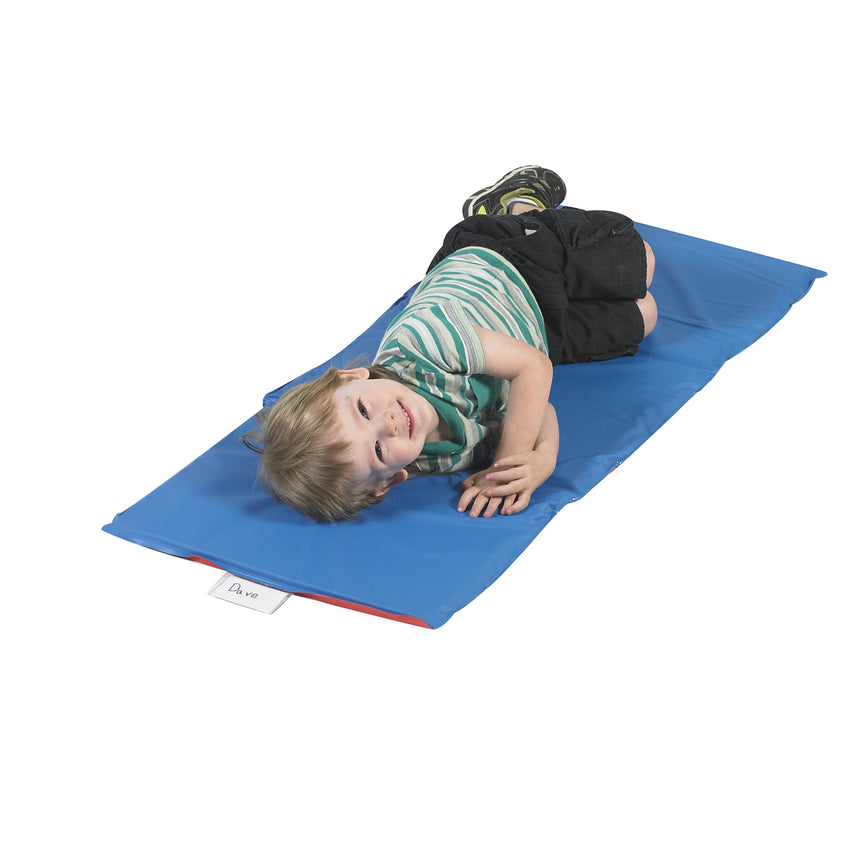 Children's Factory Angels Rest Nap Mat - Economy Folding Mat - Set of 15 (CF400-526RB) - SchoolOutlet