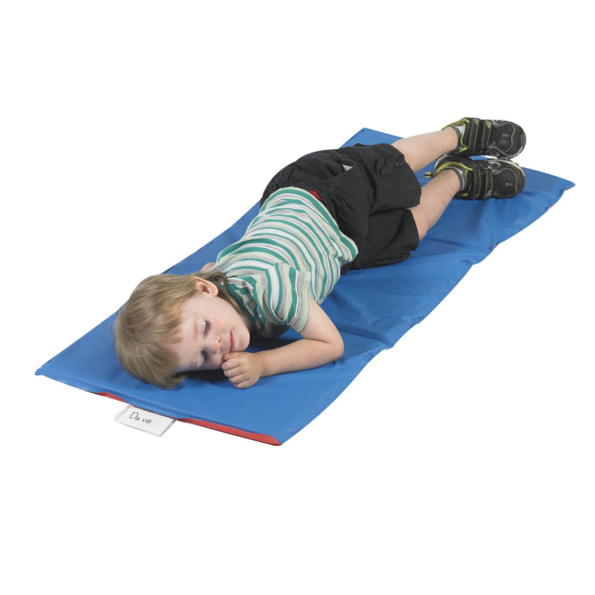 Children's Factory Angels Rest Nap Mat - Economy Folding Mat - Set of 15 (CF400-526RB) - SchoolOutlet