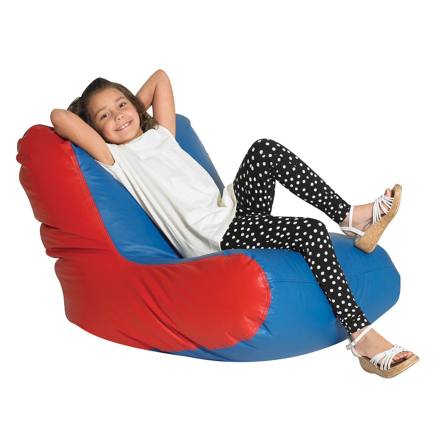 Children's Factory School Age High Back Lounger - SchoolOutlet