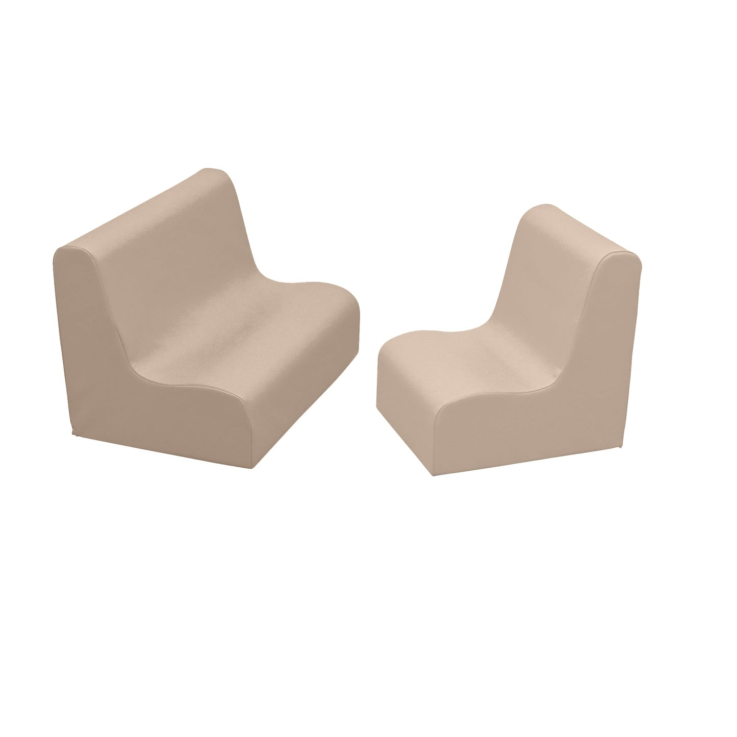 Children's Factory Happy Hangout Small Contour Seating - Set of 2 (CF705 - Small Contour Seating ) - SchoolOutlet