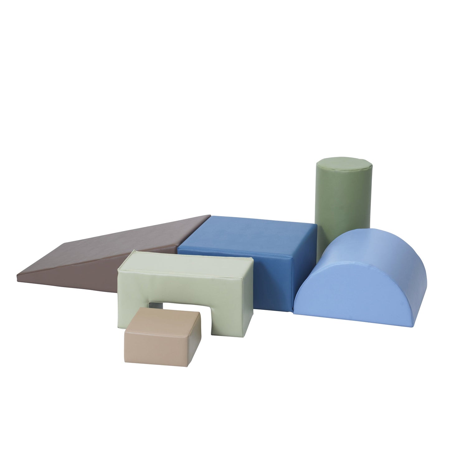 Children's Factory Climb and Play 6 Piece Play Set - Woodland (CF805-169) - SchoolOutlet