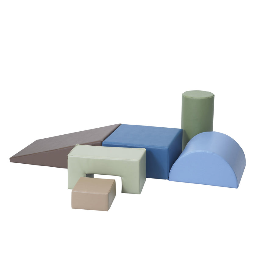 Children's Factory Climb and Play 6 Piece Play Set - Woodland (CF805-169) - SchoolOutlet