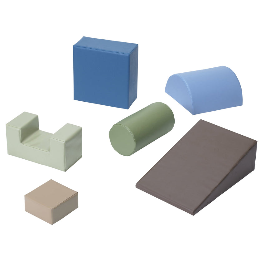 Children's Factory Climb and Play 6 Piece Play Set - Woodland (CF805-169) - SchoolOutlet