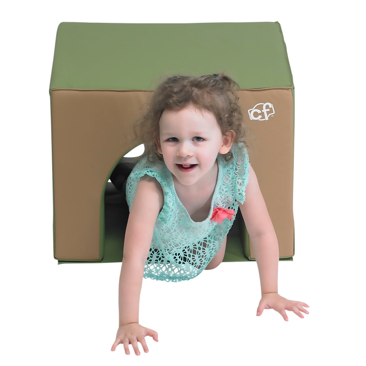 Children's Factory Crawl Through Tunnel - Woodland Colors (CF805 - 181) - SchoolOutlet