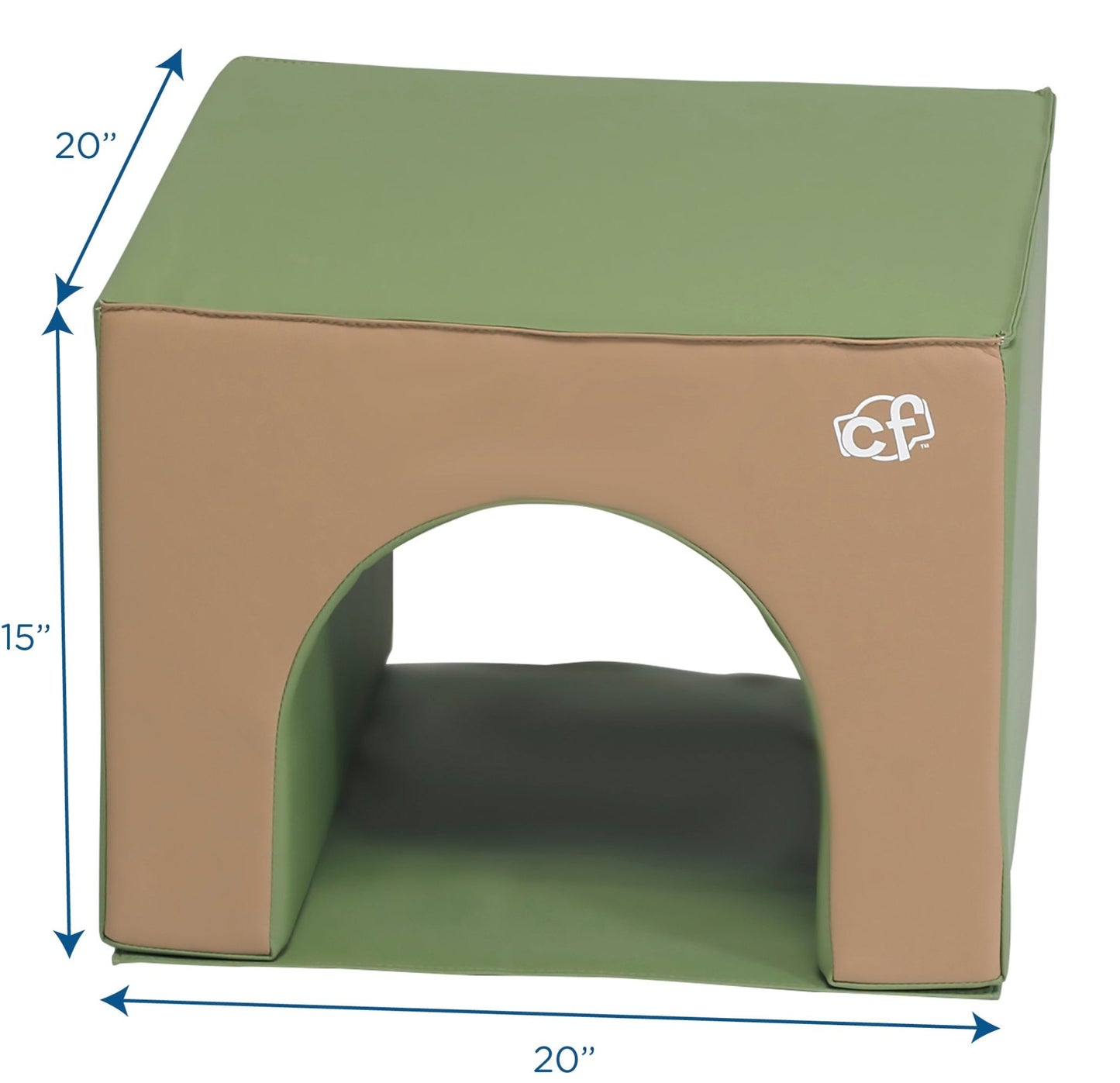 Children's Factory Crawl Through Tunnel - Woodland Colors (CF805 - 181) - SchoolOutlet