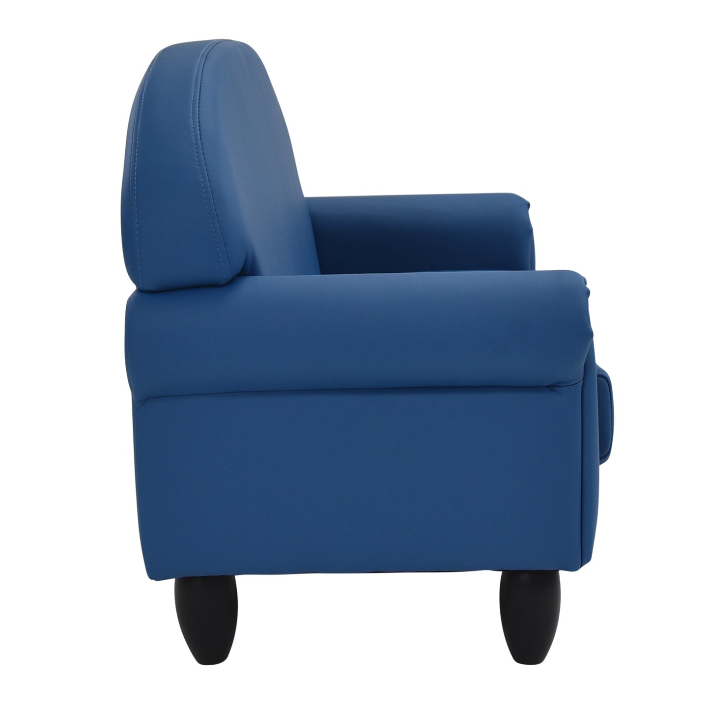 Children's Factory As We Grow Sofa with Black Legs - Deep Water (CF805 - 198) - SchoolOutlet
