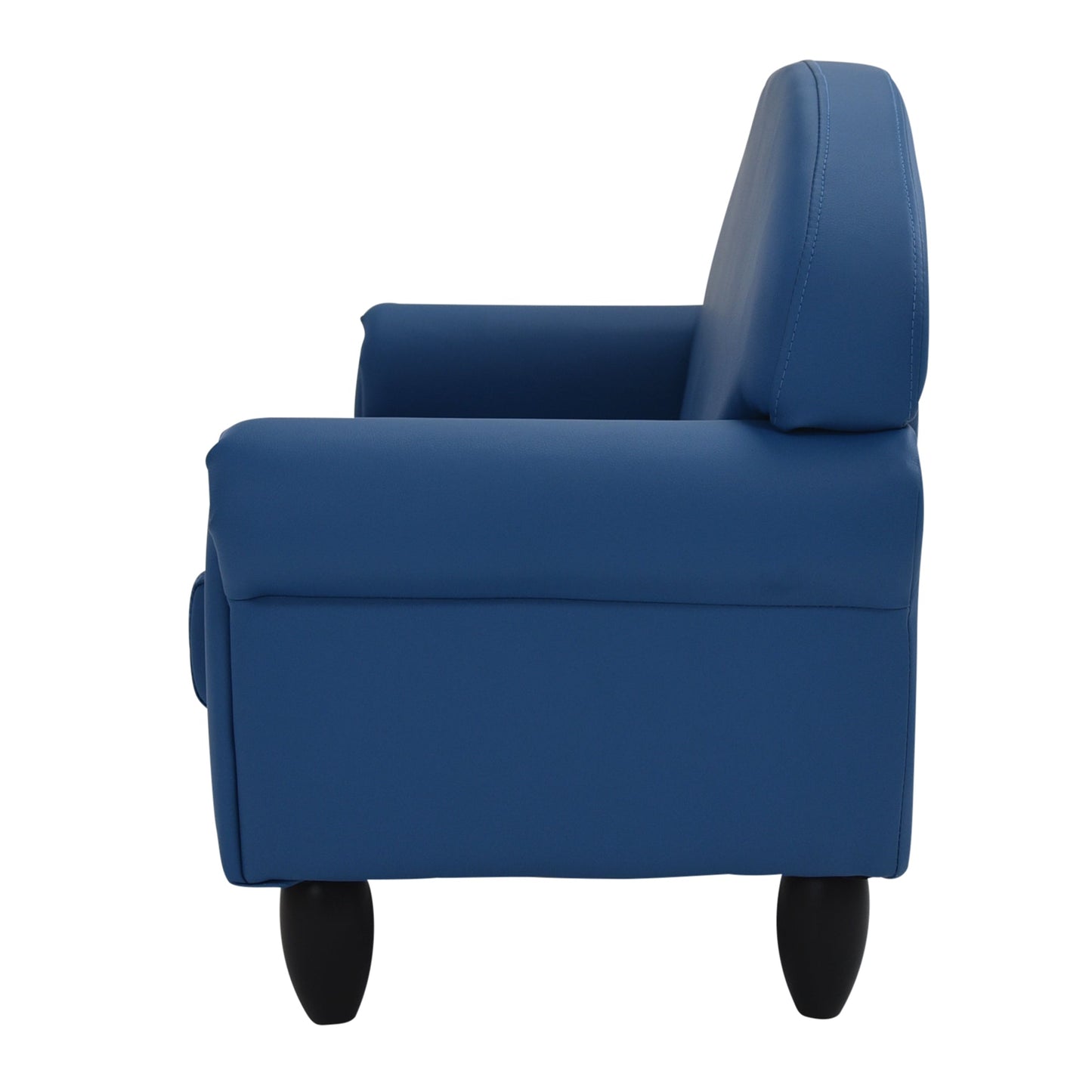 Children's Factory As We Grow Sofa with Black Legs - Deep Water (CF805 - 198) - SchoolOutlet
