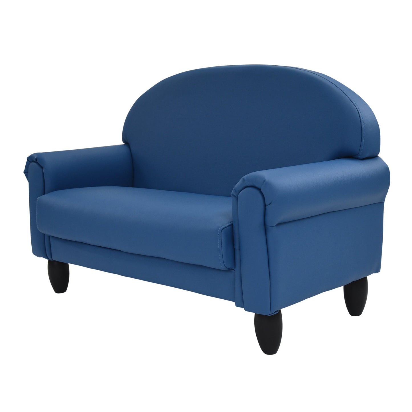 Children's Factory As We Grow Sofa with Black Legs - Deep Water (CF805 - 198) - SchoolOutlet