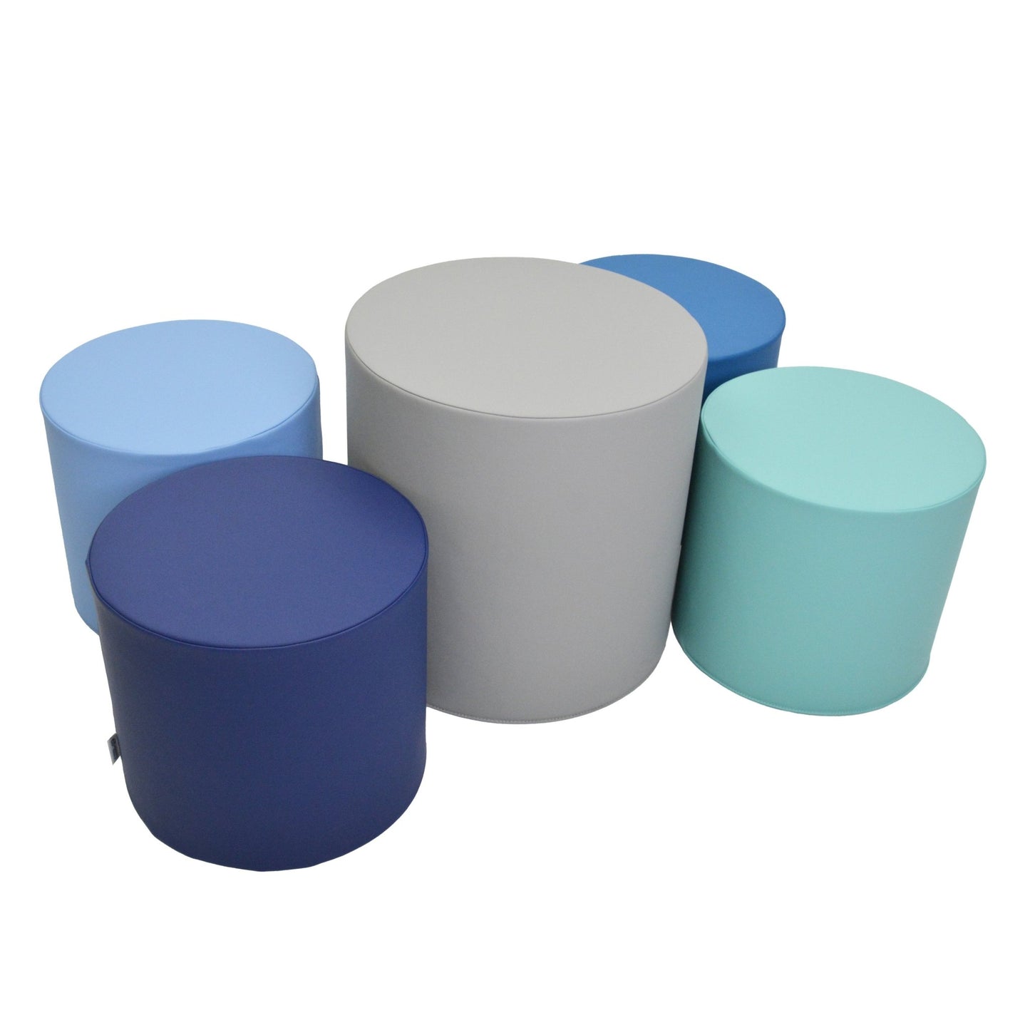 Children's Factory 5 Piece Ottoman Set - Tranquility - SchoolOutlet