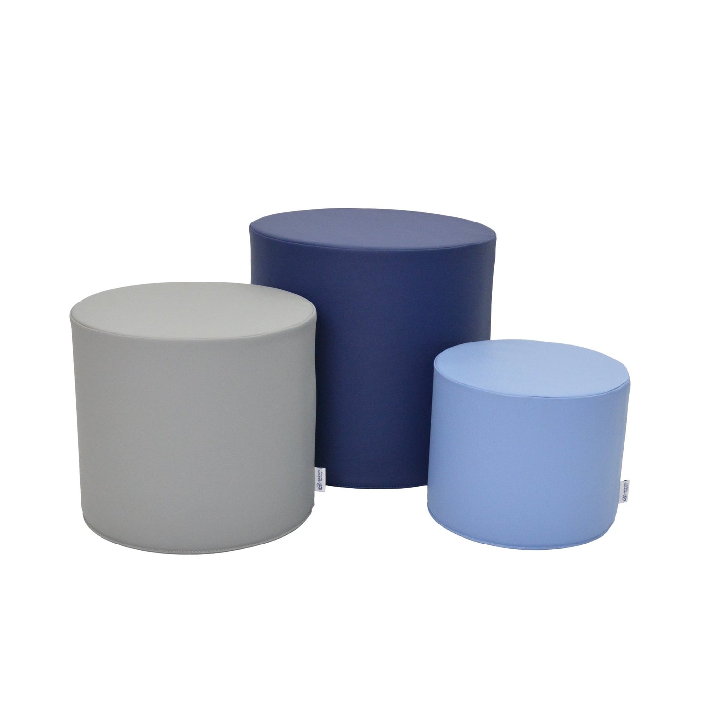 Children's Factory Ottoman Trio - Tranquility - SchoolOutlet