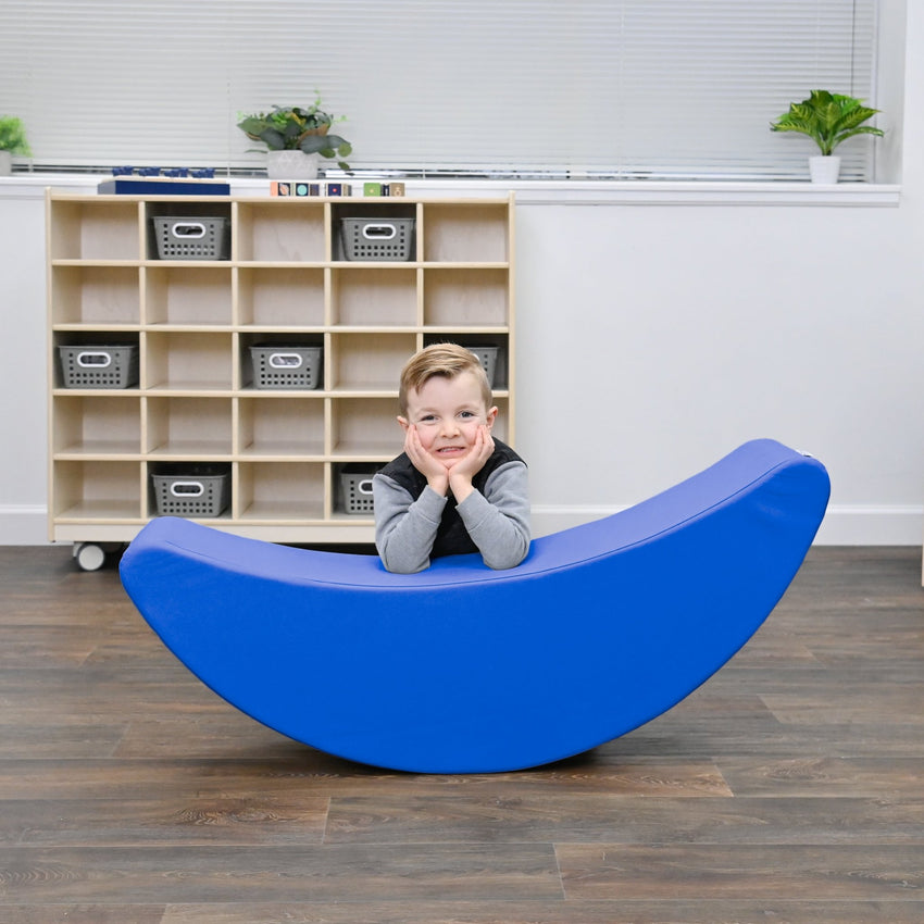 Children's Factory Happy Rocker - Blue (CF805-351) - SchoolOutlet