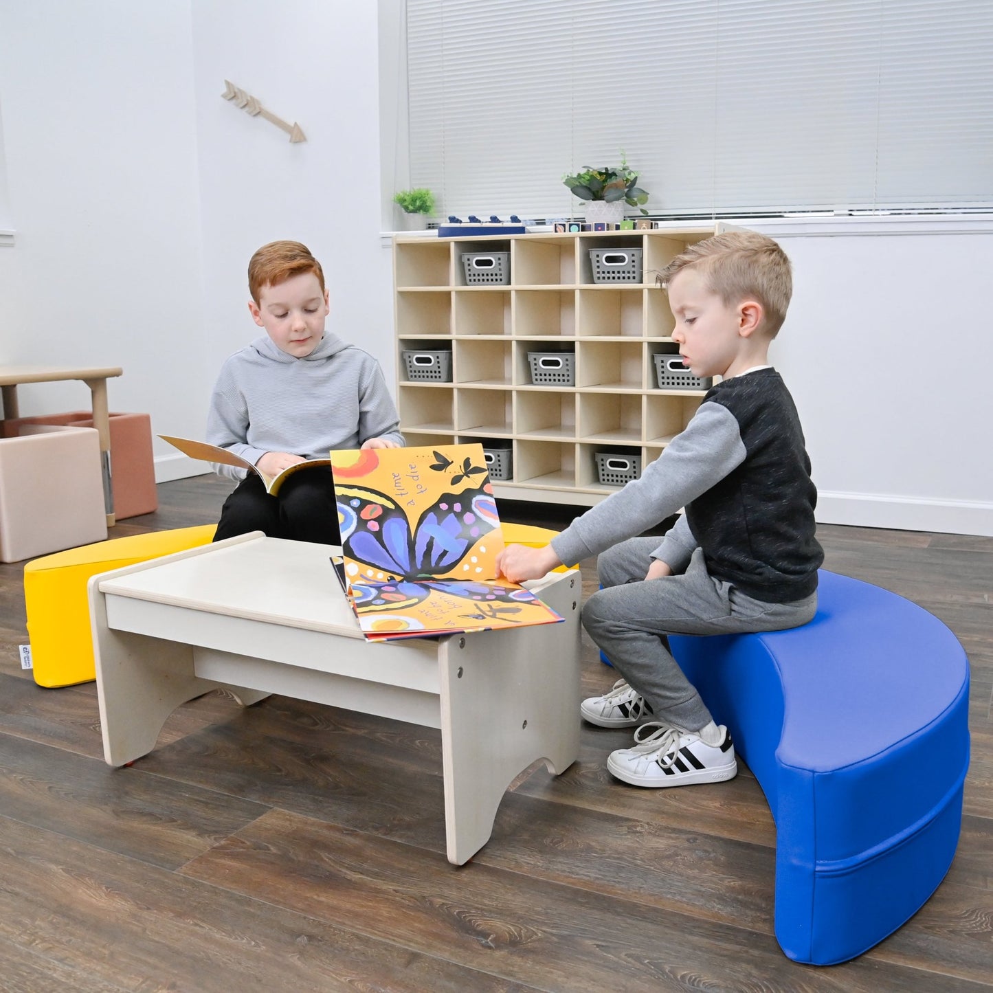 Children's Factory Happy Rocker - Blue (CF805-351) - SchoolOutlet