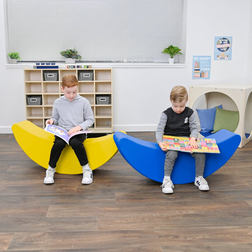 Children's Factory Happy Rocker - Yellow (CF805-352) - SchoolOutlet
