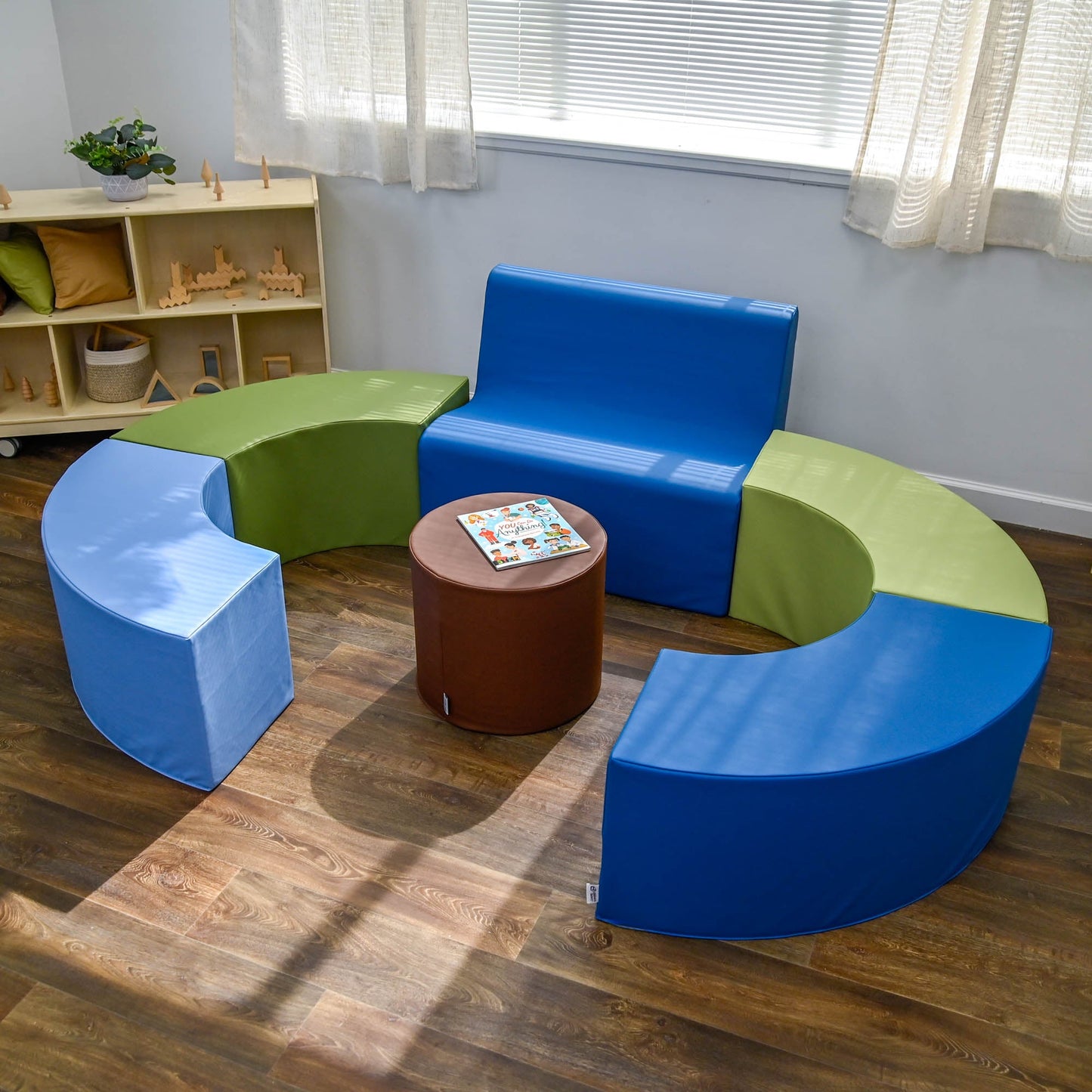 Children's Factory 5 Piece Curve Seating (CF805 - 44X - C) - SchoolOutlet