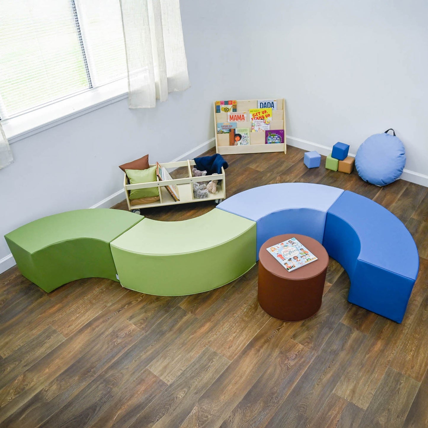 Children's Factory 5 Piece Curve Seating (CF805 - 44X - C) - SchoolOutlet