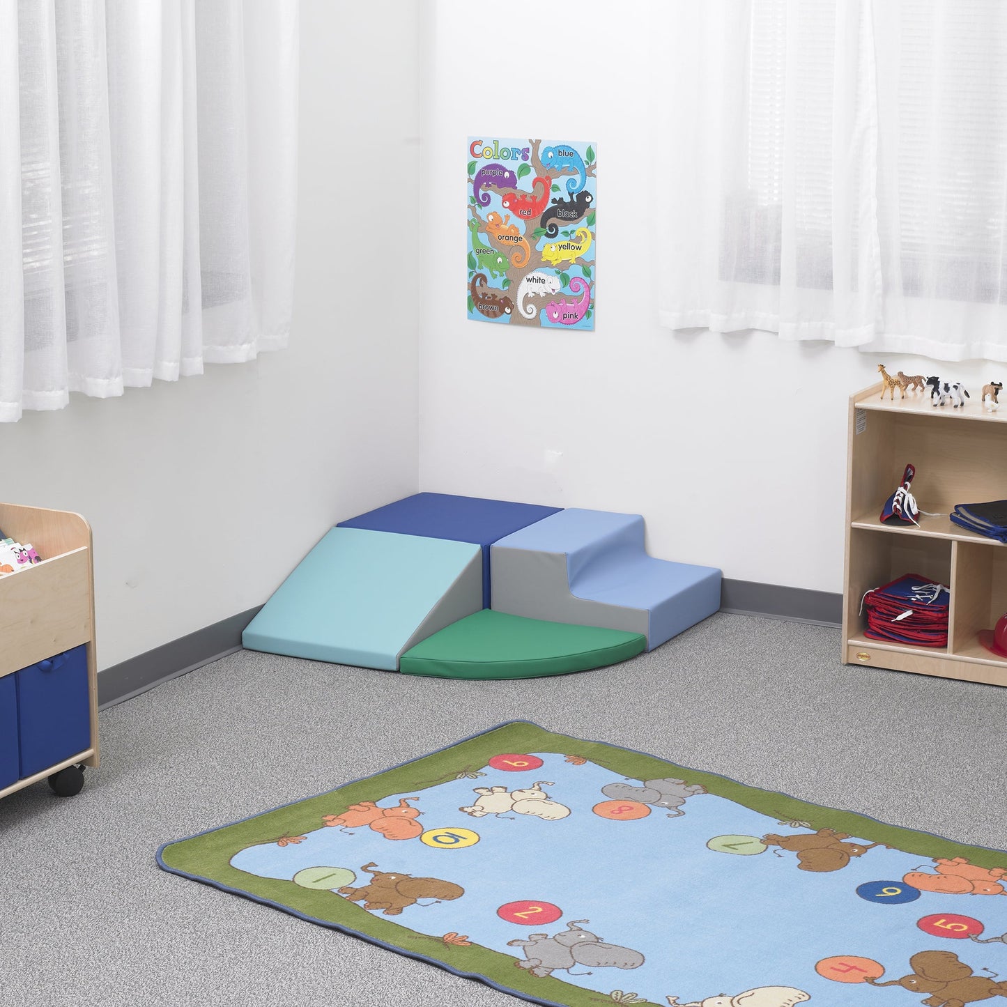 Children's Factory Snuggle Corner Set - Tranquility (CF810-012) - SchoolOutlet