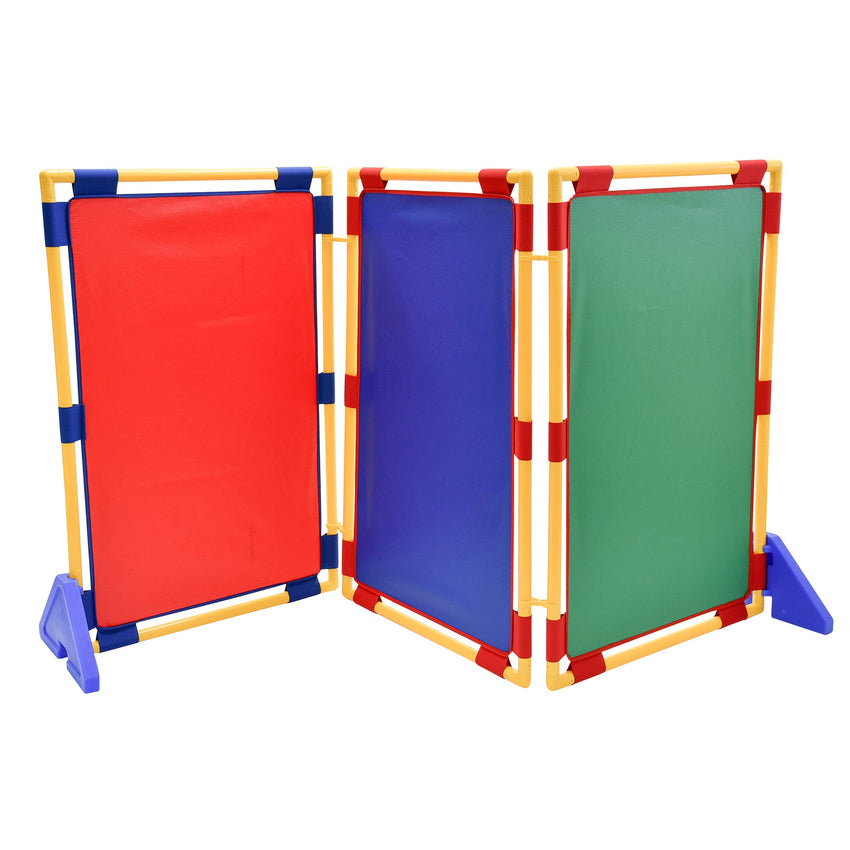Children's Factory Rectangle PlayPanel - Set of 3 - Rainbow (CF900-539) - SchoolOutlet