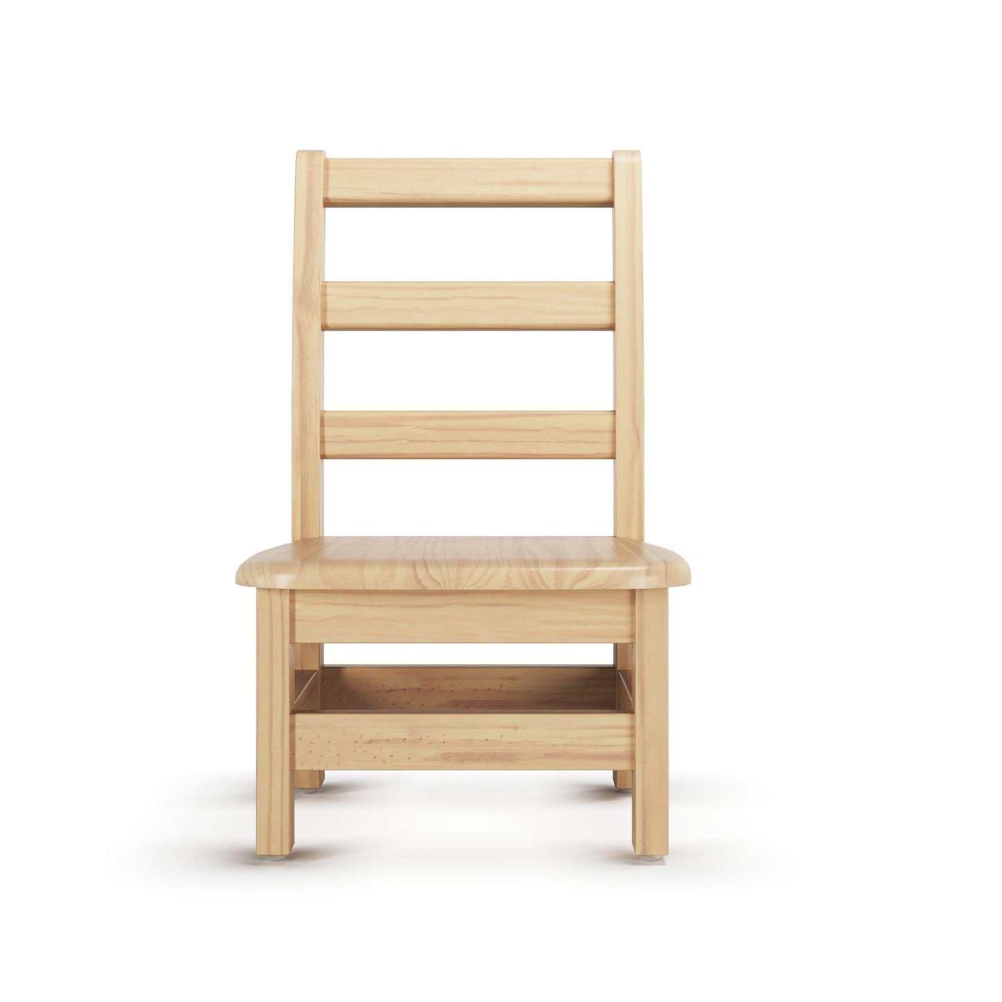 Foundations - Little Innovator Hardwood Ladder Back Chairs, 8" Seat Height - Pack of 2 (FOU-5128047)