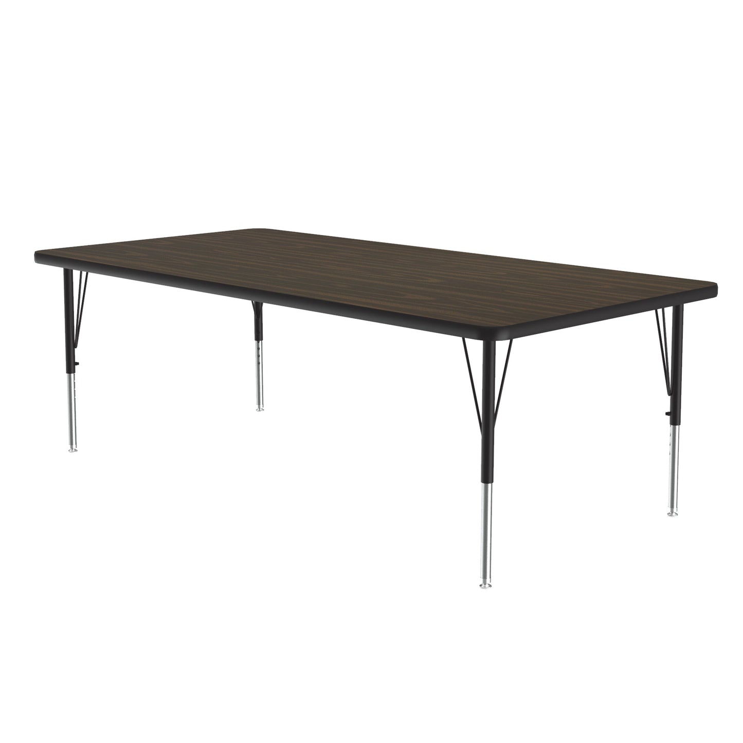Correll Rectangular Commercial Laminate Top Activity Tables 36"W x 60"L x 19 - 29"H Adjustable Height (COR - A3660TF - REC - XX) - SchoolOutlet