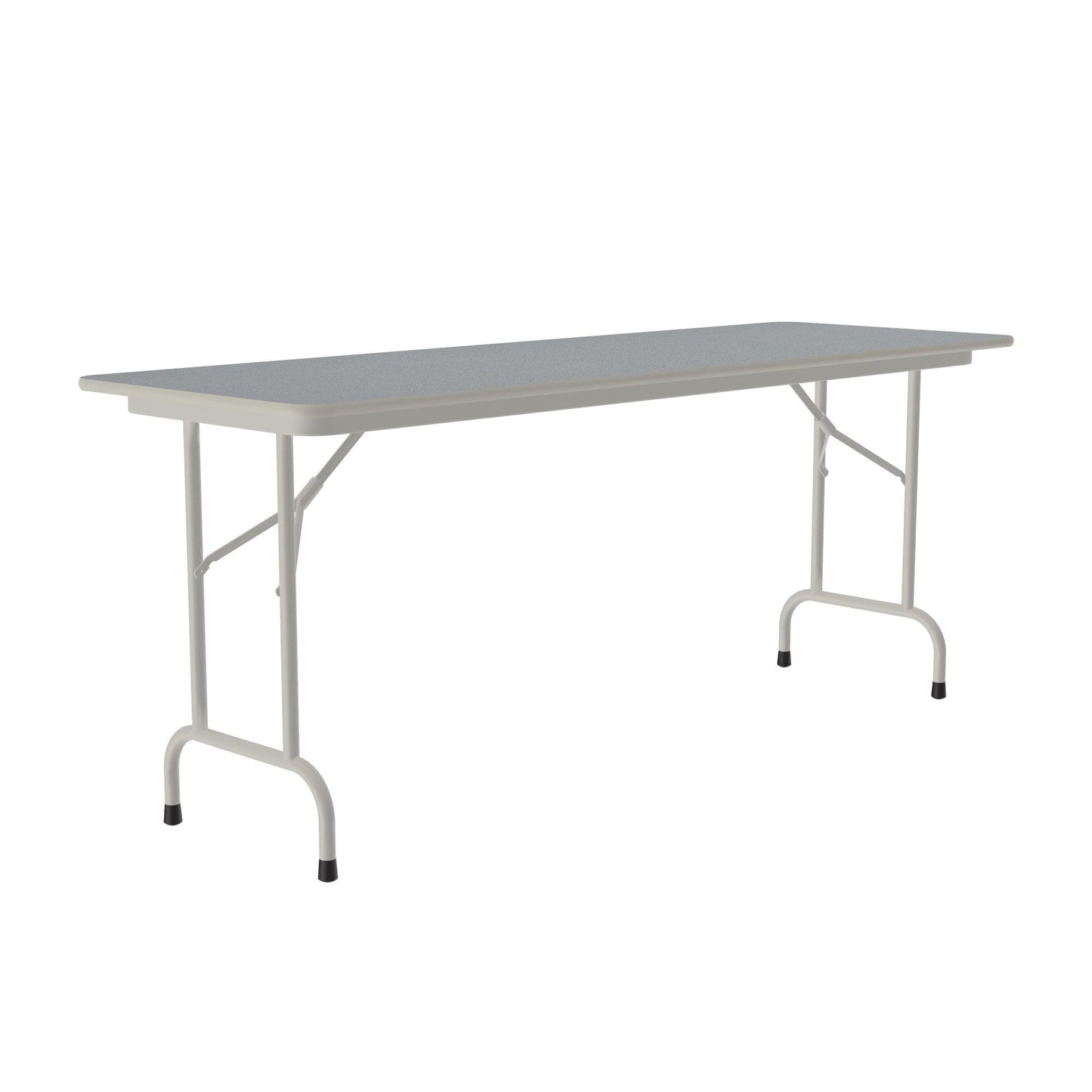 Correll Thermal Fused Laminate Folding Tables, Standard Height 24"W x 72"L x 29"H (CF2472TF - XX) - SchoolOutlet