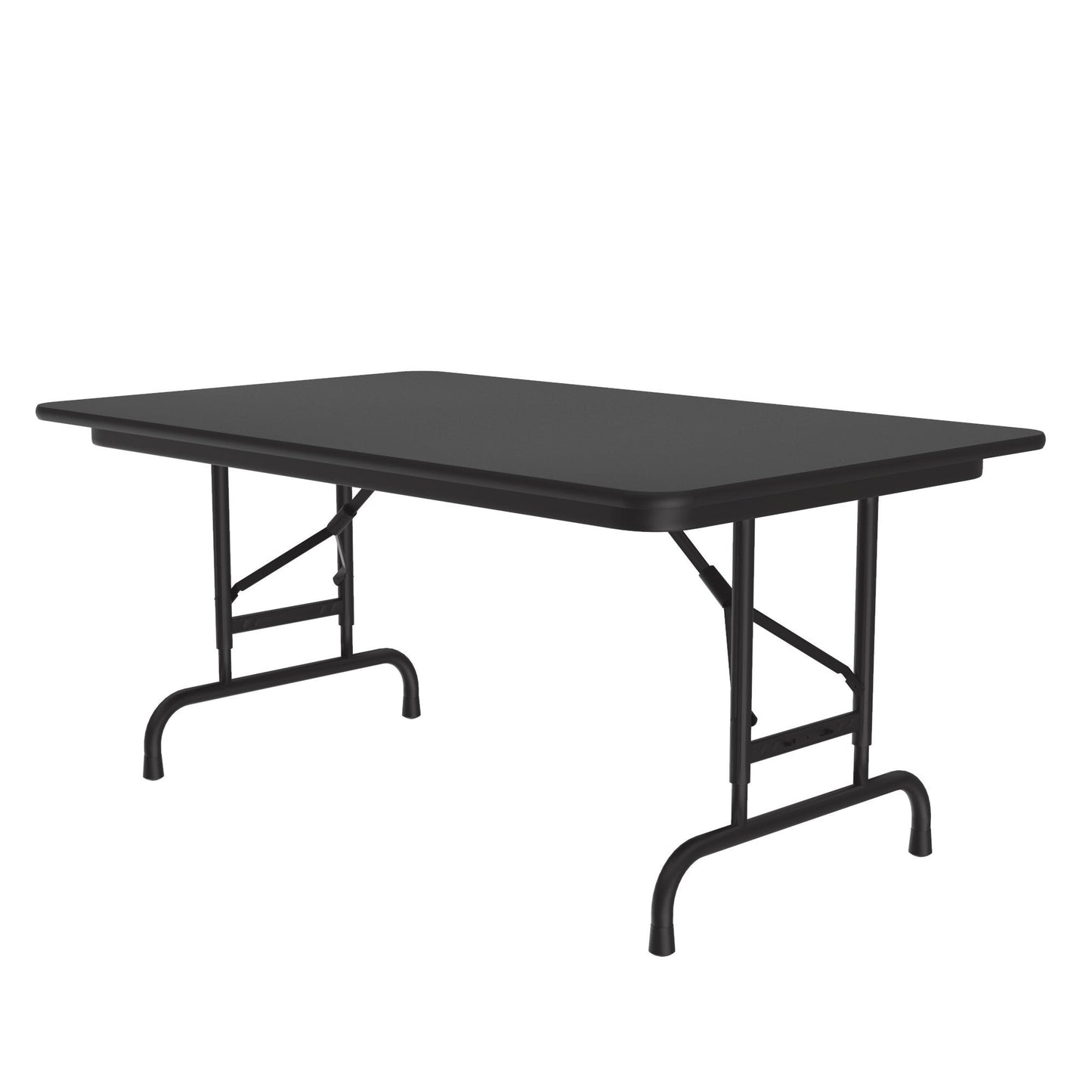 Correll - Commercial High - Pressure Folding Tables, Adjustable Height - 30" W x 48" L x 17" - 27" H (CFA3048PXS - XX) - SchoolOutlet