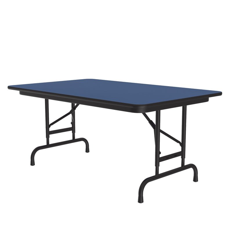 Correll - Commercial High - Pressure Folding Tables, Adjustable Height - 30" W x 48" L x 17" - 27" H (CFA3048PXS - XX) - SchoolOutlet