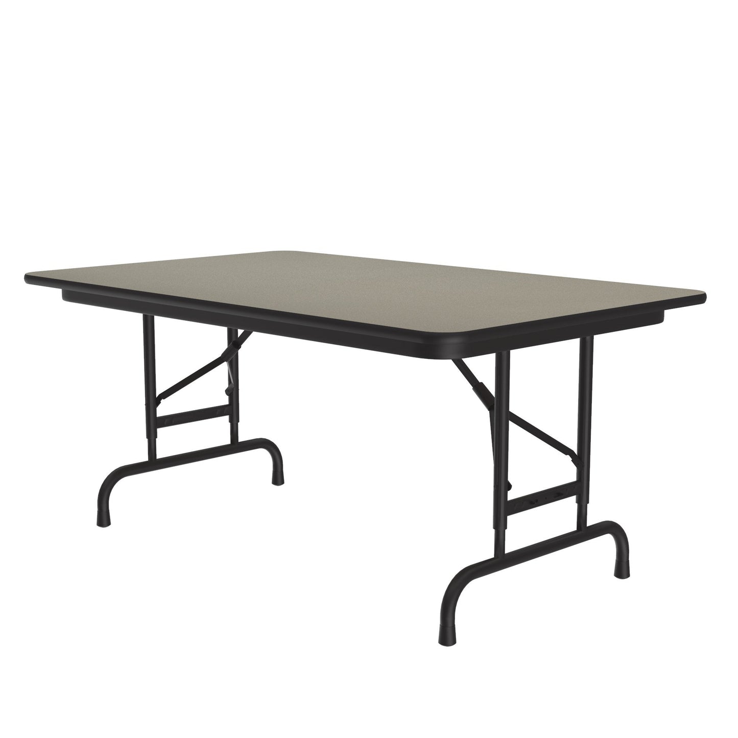 Correll - Commercial High - Pressure Folding Tables, Adjustable Height - 30" W x 48" L x 17" - 27" H (CFA3048PXS - XX) - SchoolOutlet