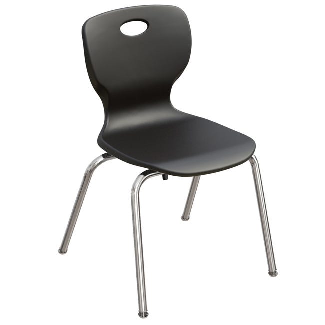Correll - Classic Stacking Student Chair - 16" H - Set of 4 (CSCHR16 - XX) - SchoolOutlet